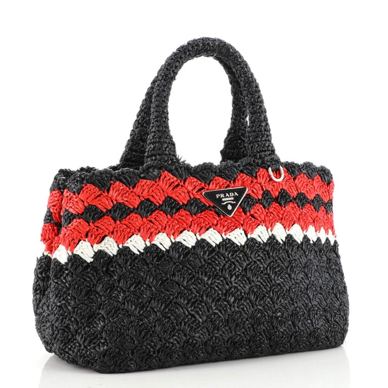 Prada Small Crochet Tote Bag - ShopStyle