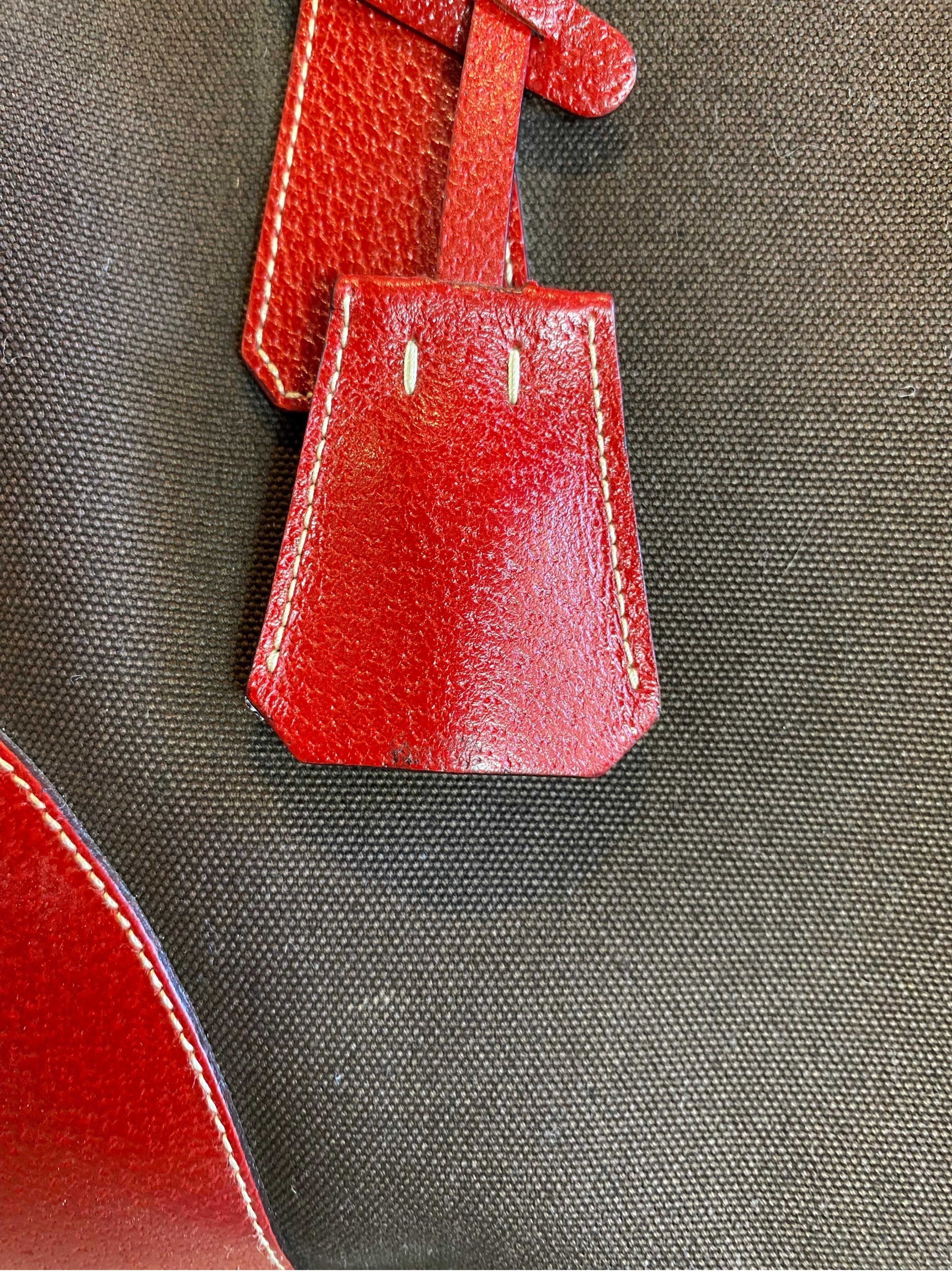 Prada canapa handbag For Sale 5