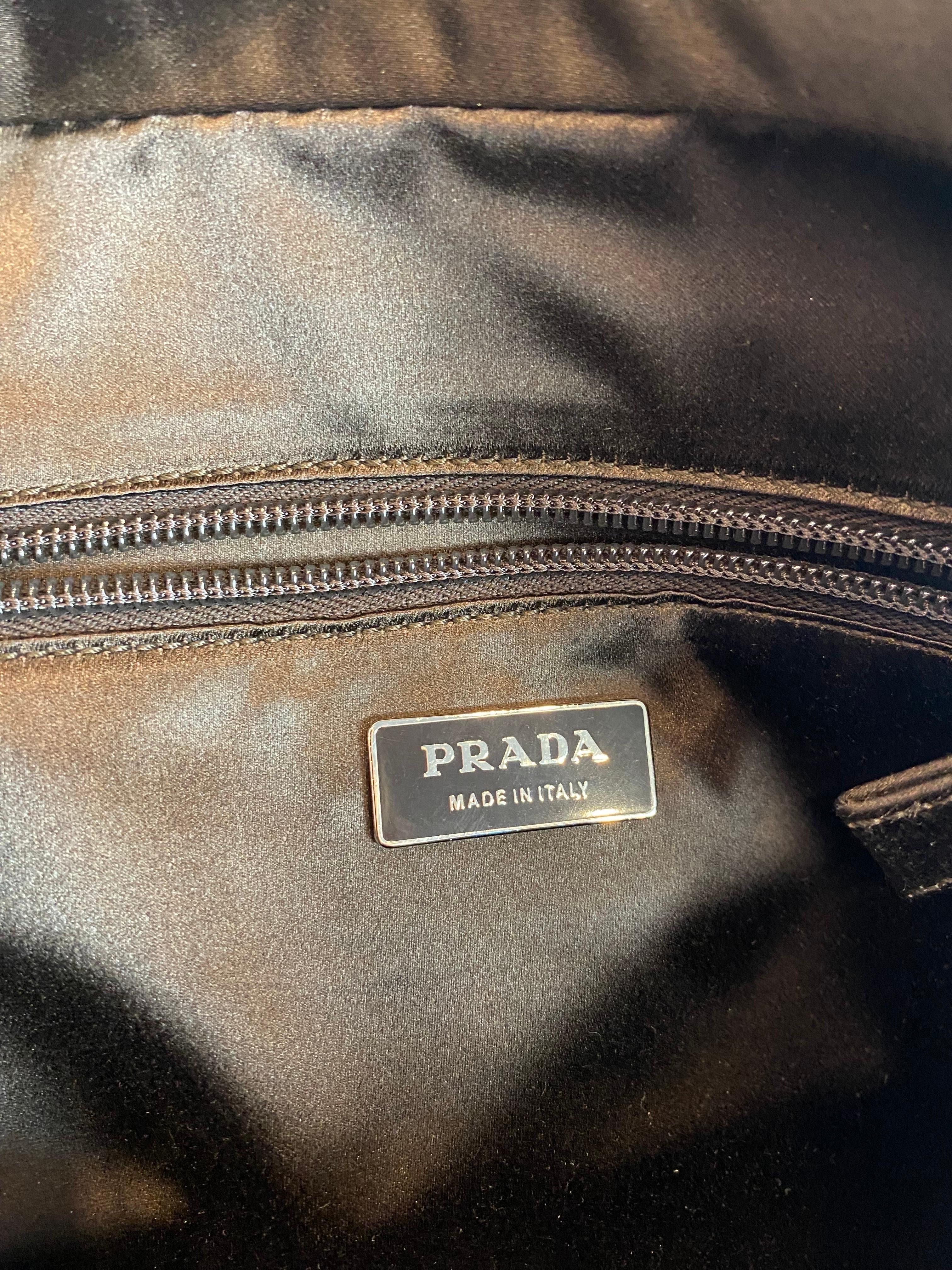 Prada canapa handbag For Sale 3