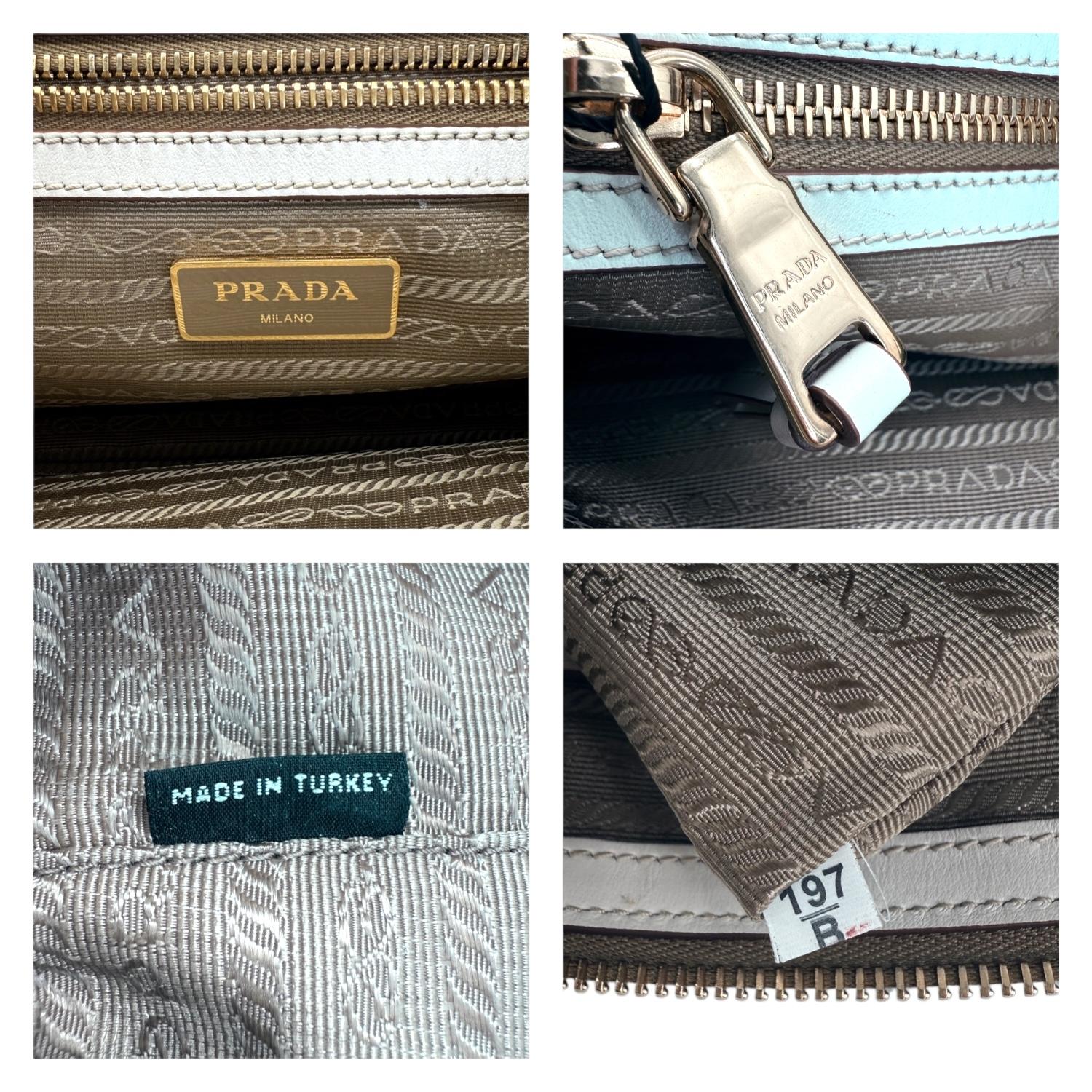 Prada Canapa Top Handle Tote Bag en vente 2