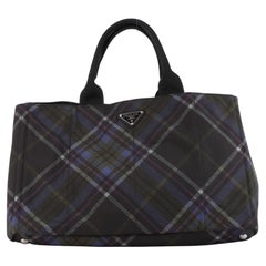 Prada Canapa Tote Bedrucktes Tessuto Medium