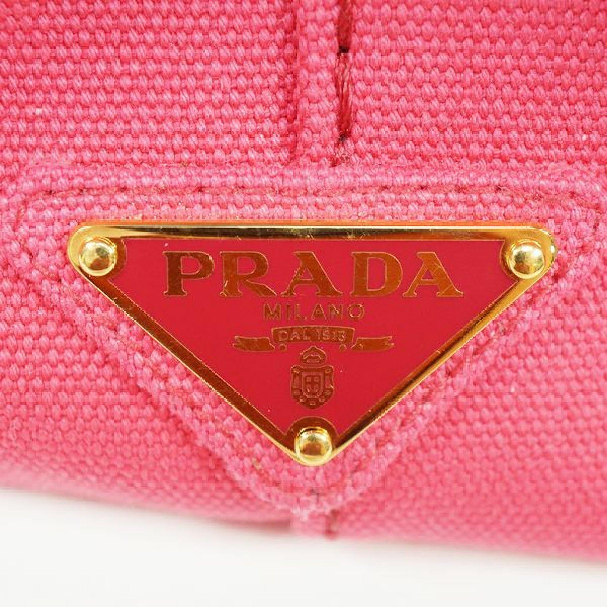 PRADA Canapa2WAY Womens tote bag B2439G Peonia( pink) 5