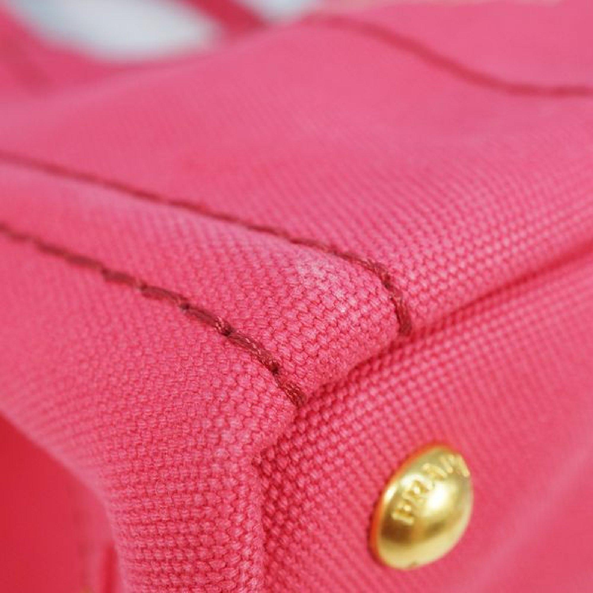 Women's PRADA Canapa2WAY Womens tote bag B2439G Peonia( pink)