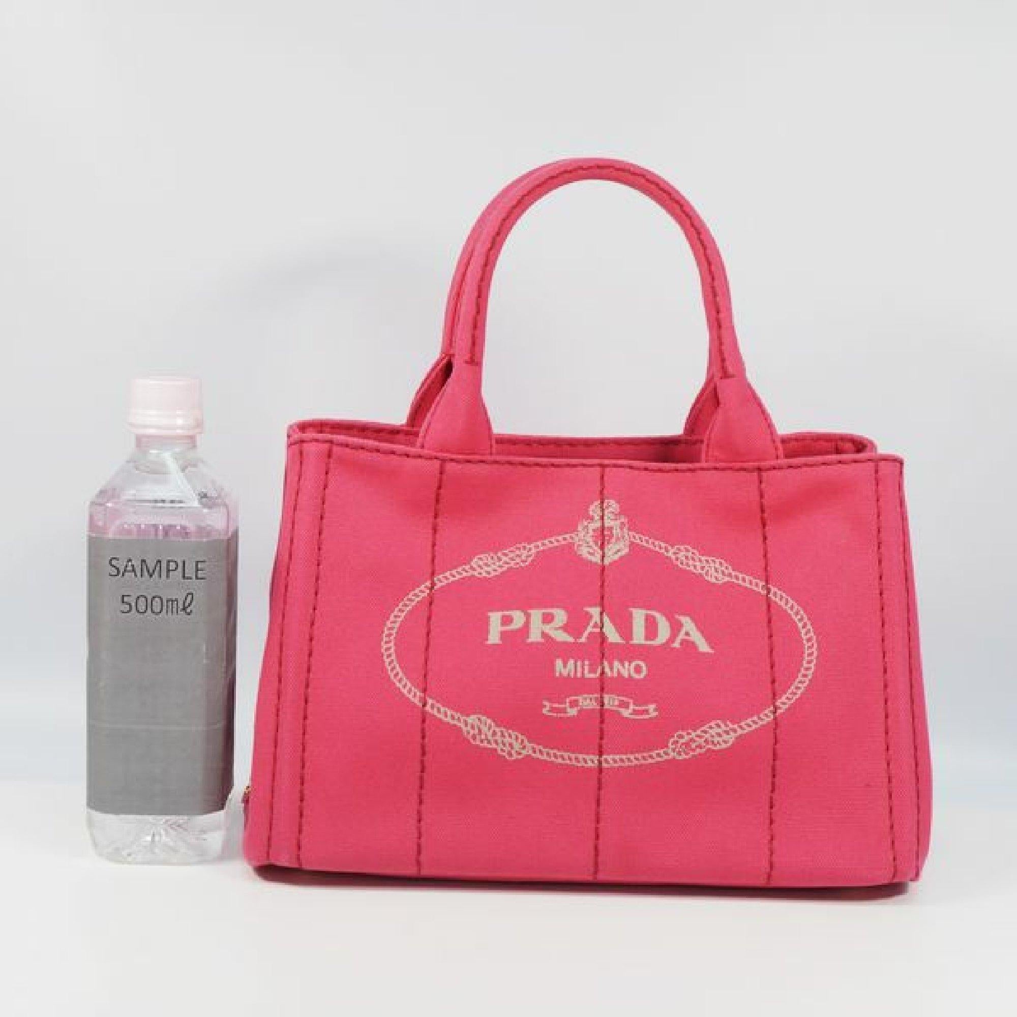 PRADA Canapa2WAY Womens tote bag B2439G Peonia( pink) 4