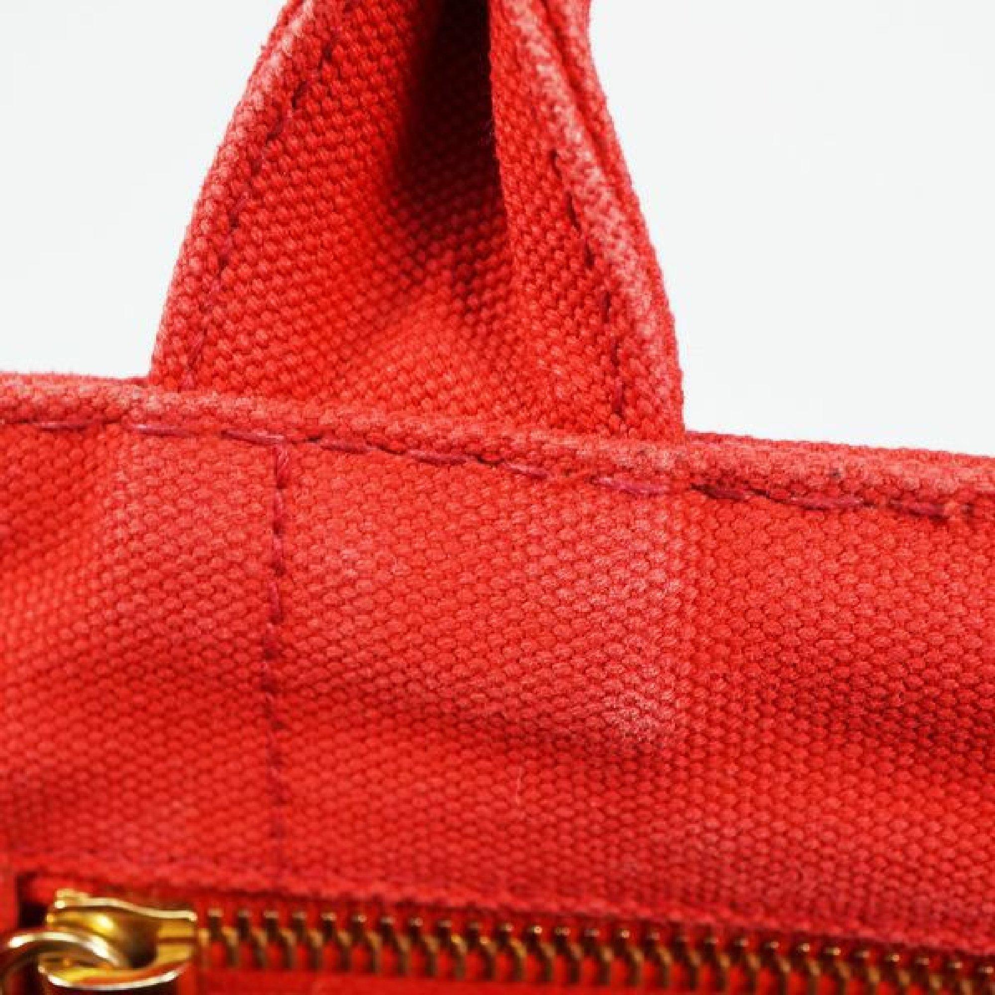 PRADA Canapa2WAY Womens tote bag ROSSO/ red 7