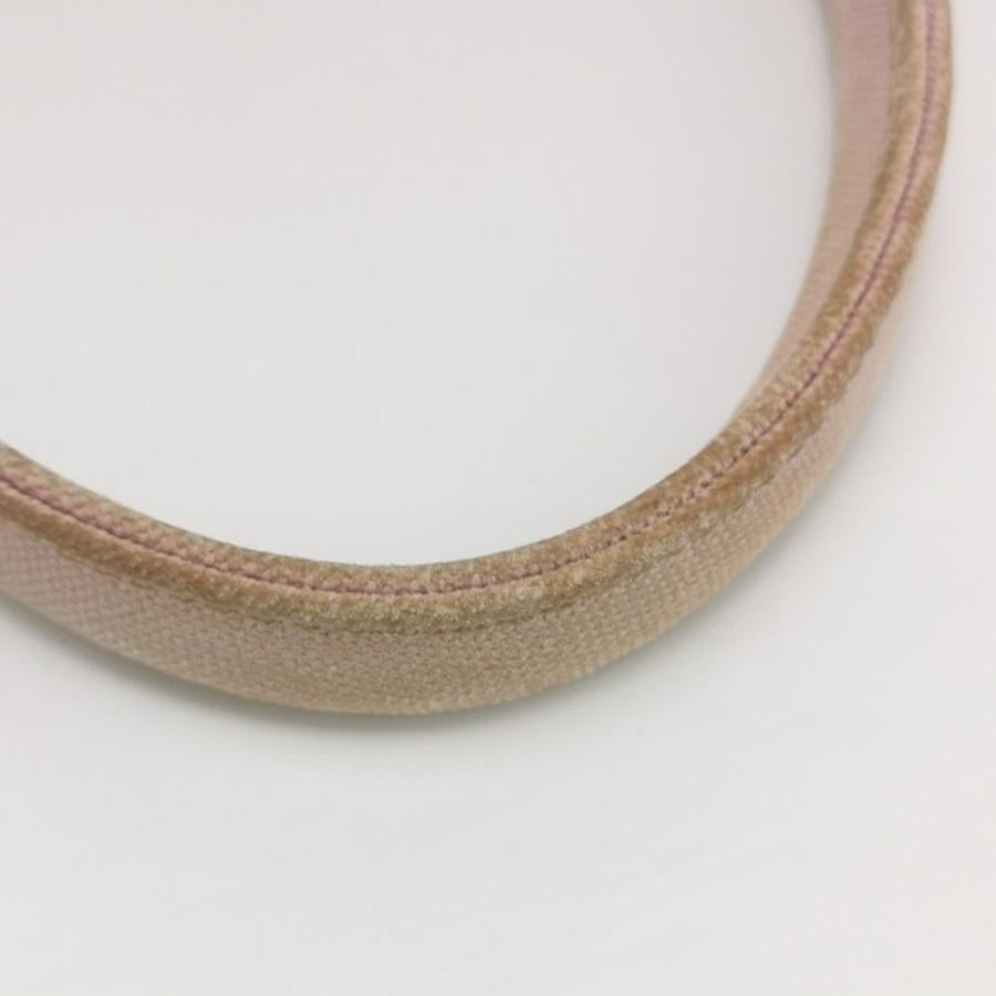 Prada Canape Canvas Tote piccola rosa con manico superiore e cinturino in vendita 6