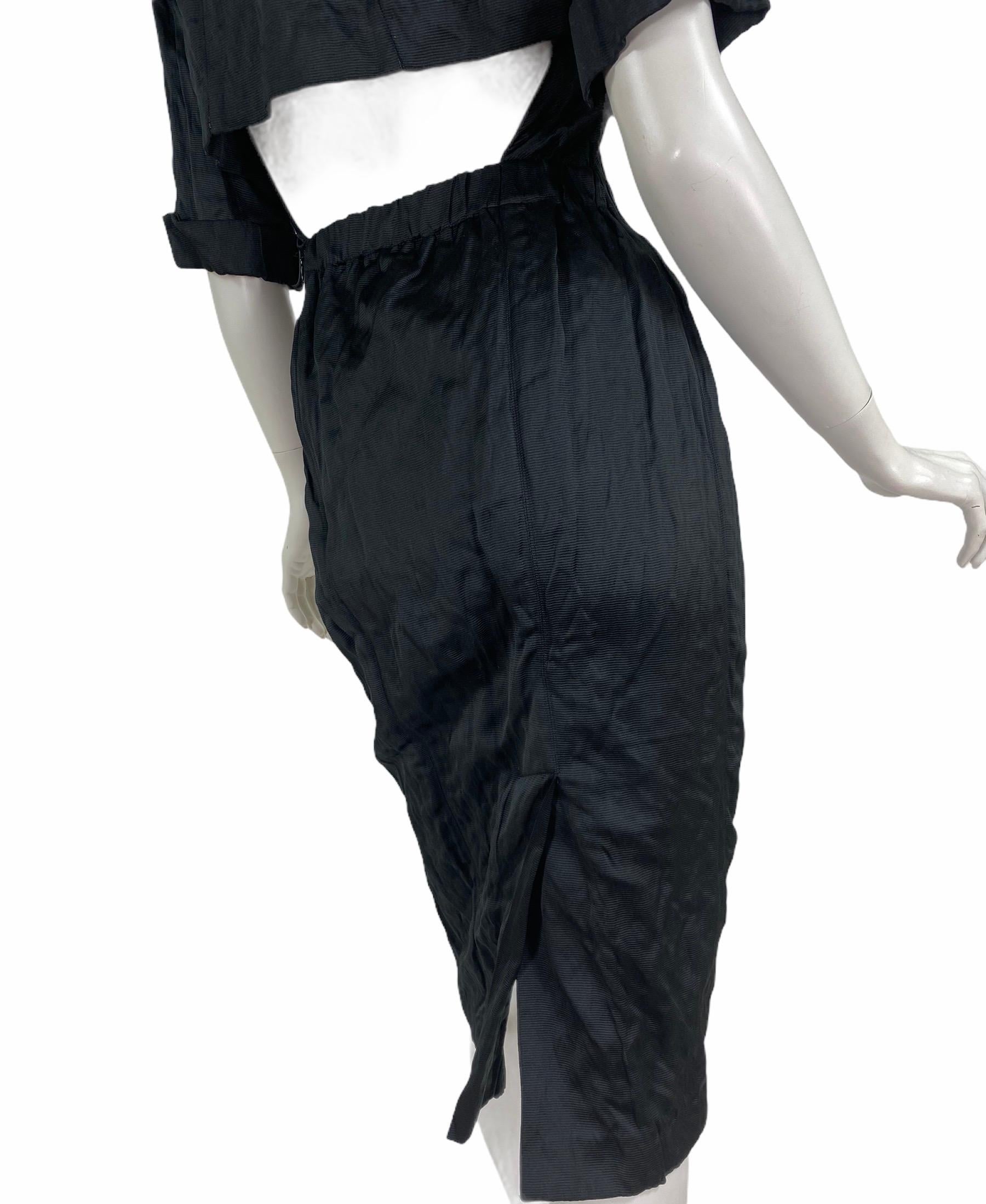 black prada dress