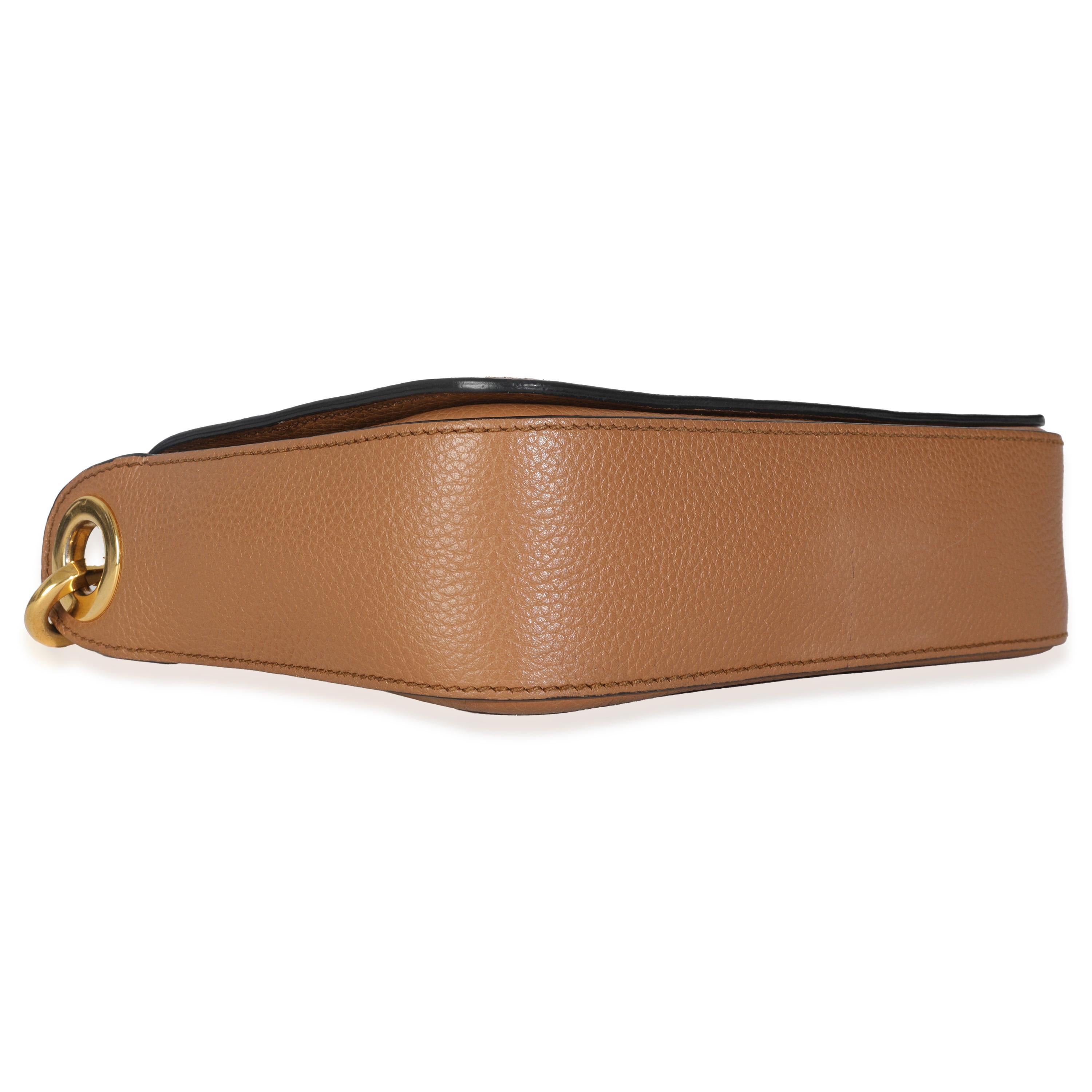 Prada Caramel Vitello Daino Camera Crossbody For Sale 2