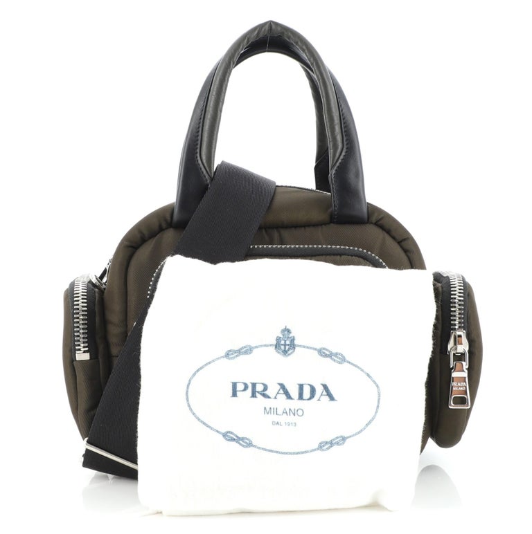 Prada Cargo Top Handle Bag Nylon at 1stDibs