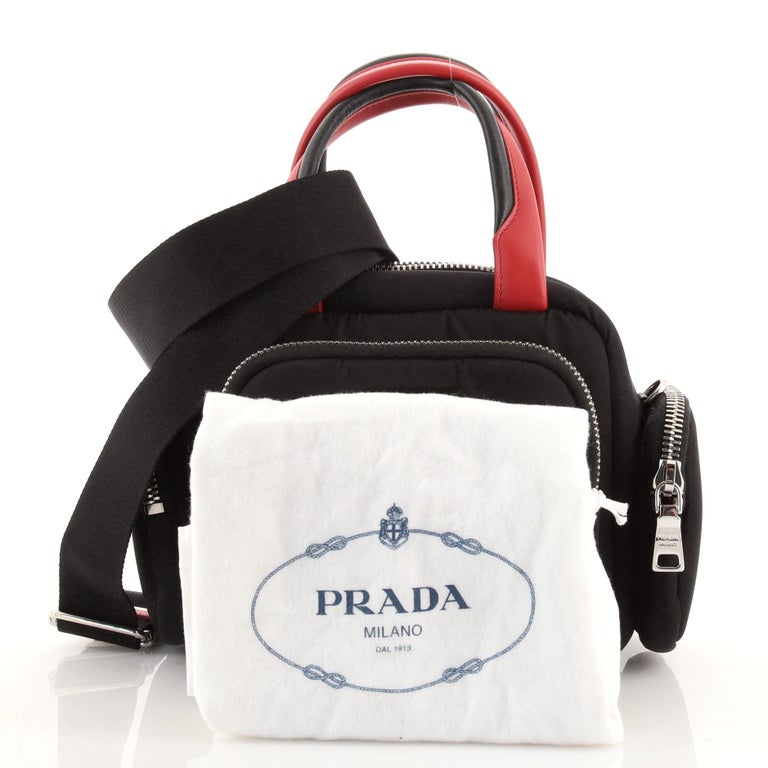 Prada Cargo Top Handle Bag Nylon at 1stDibs