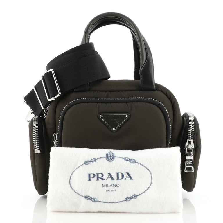 Prada Cargo Top Handle Bag Nylon at 1stDibs
