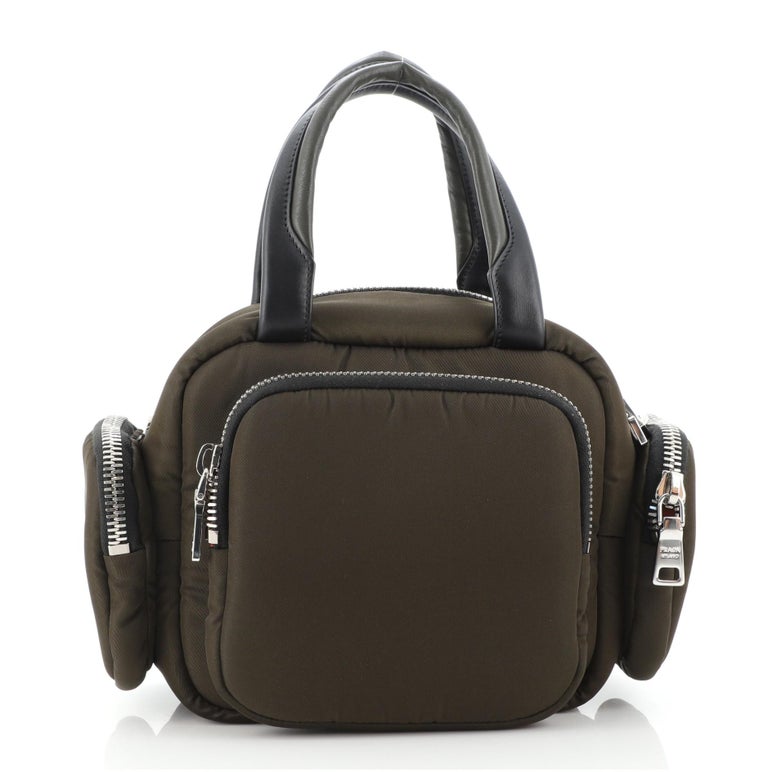 Prada Cargo Top Handle Bag Nylon at 1stDibs