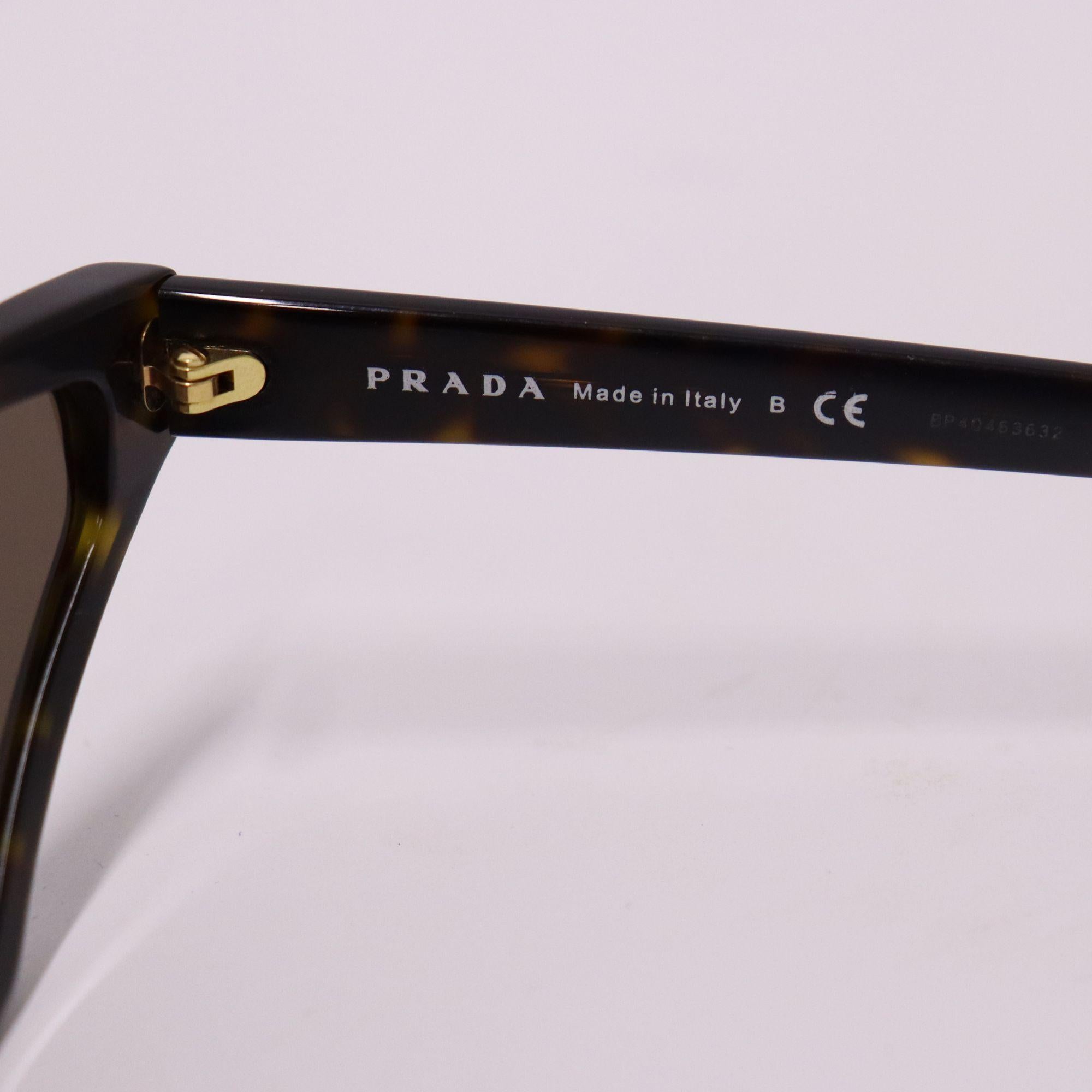 Women's Prada Cat Eye Havana Sunglasses