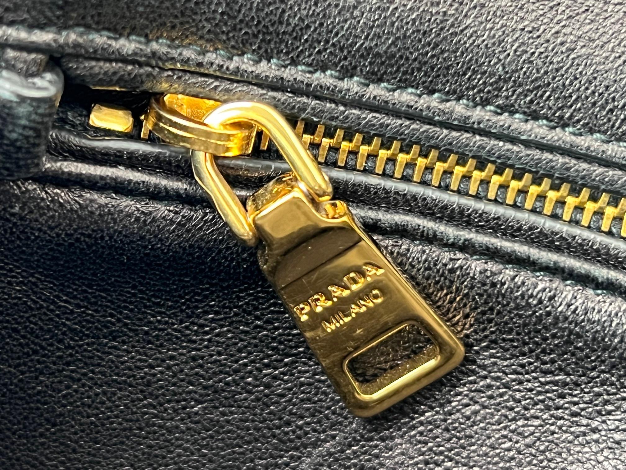 Prada Cavallino Leopard calf Hair Shoulder Bag For Sale 4