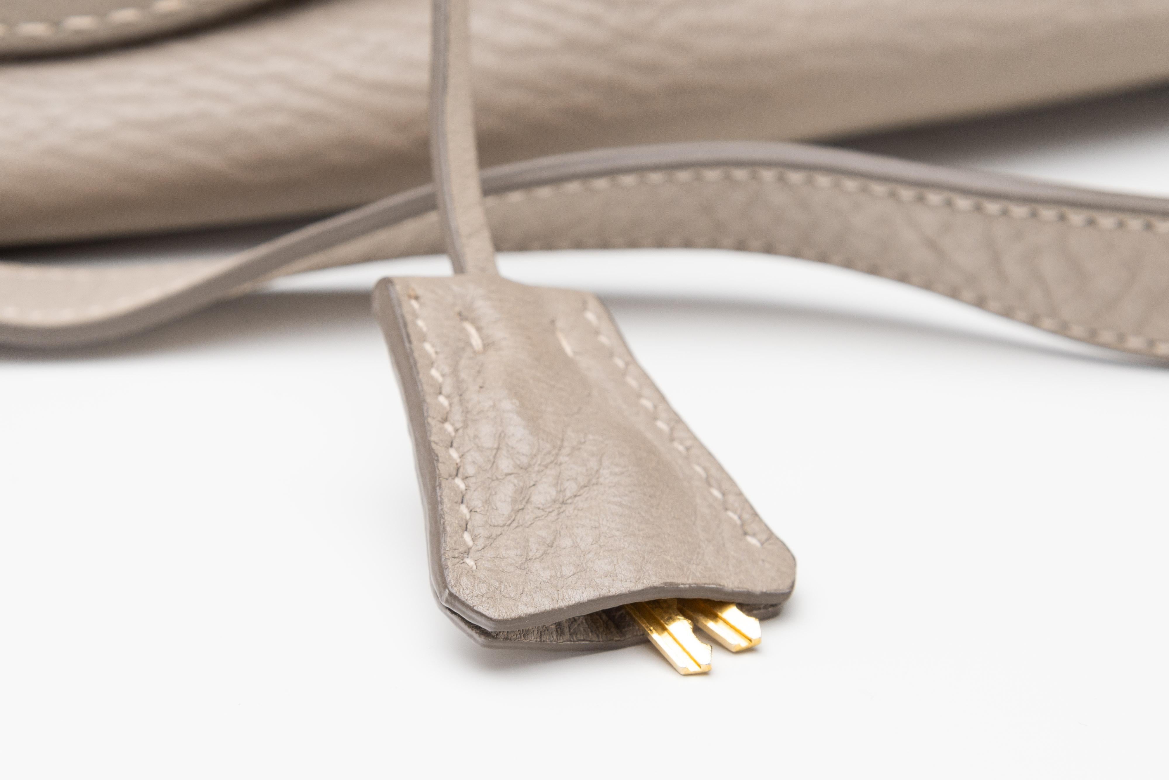 Prada Cervo Handbag Leather Shoulder Bag For Sale 4