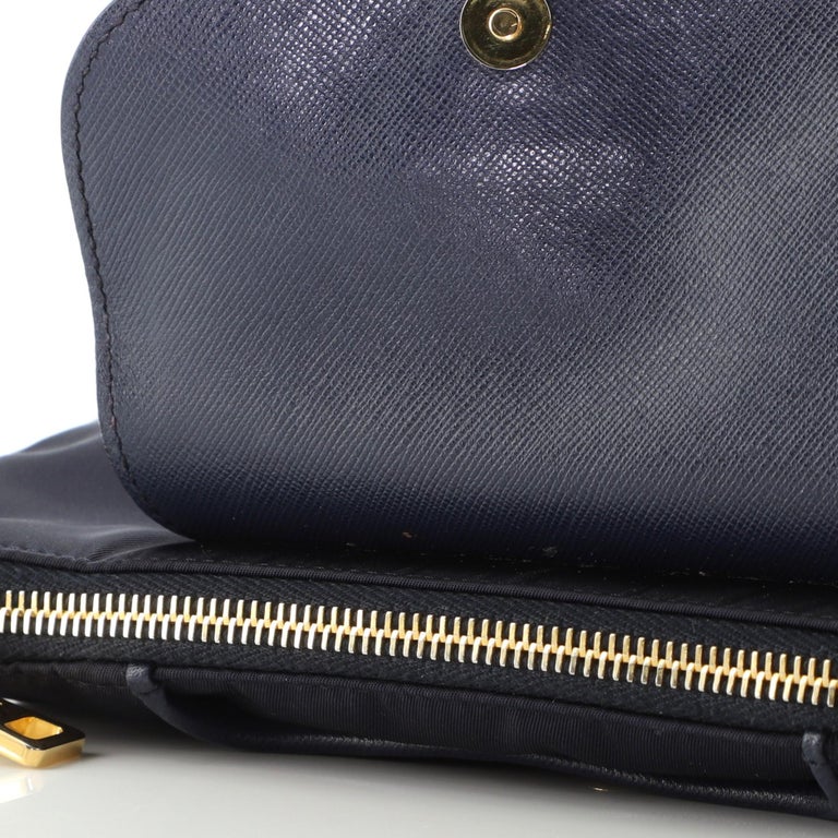 Prada Smartphone Case Crossbody Bag Tessuto with Saffiano Leather at  1stDibs