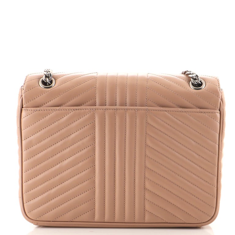 Prada Chain Envelope Flap Shoulder Bag Diagramme Quilted Leather Medium