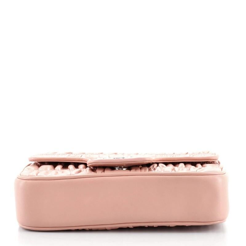 prada nappa gaufre chain shoulder bag