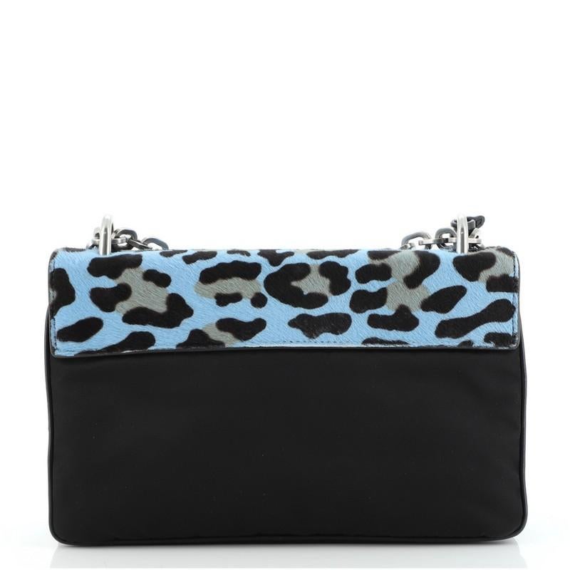 prada nylon chain shoulder bag