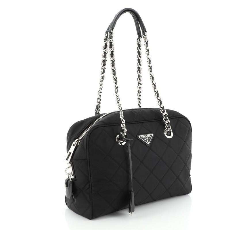 Prada shoulder bag with chain outlet