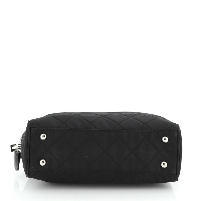 prada quilted shoulder bag