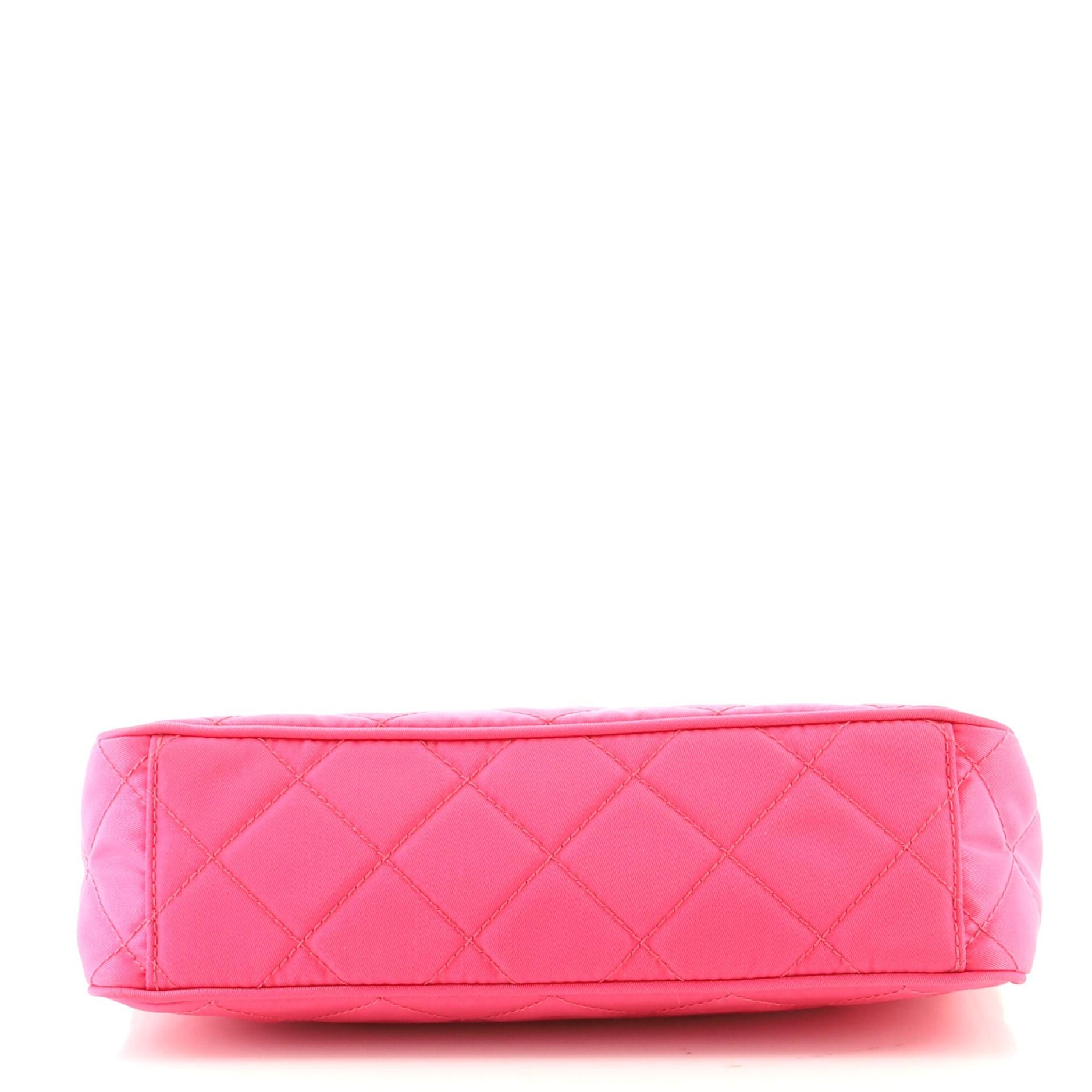 pink prada clutch bag
