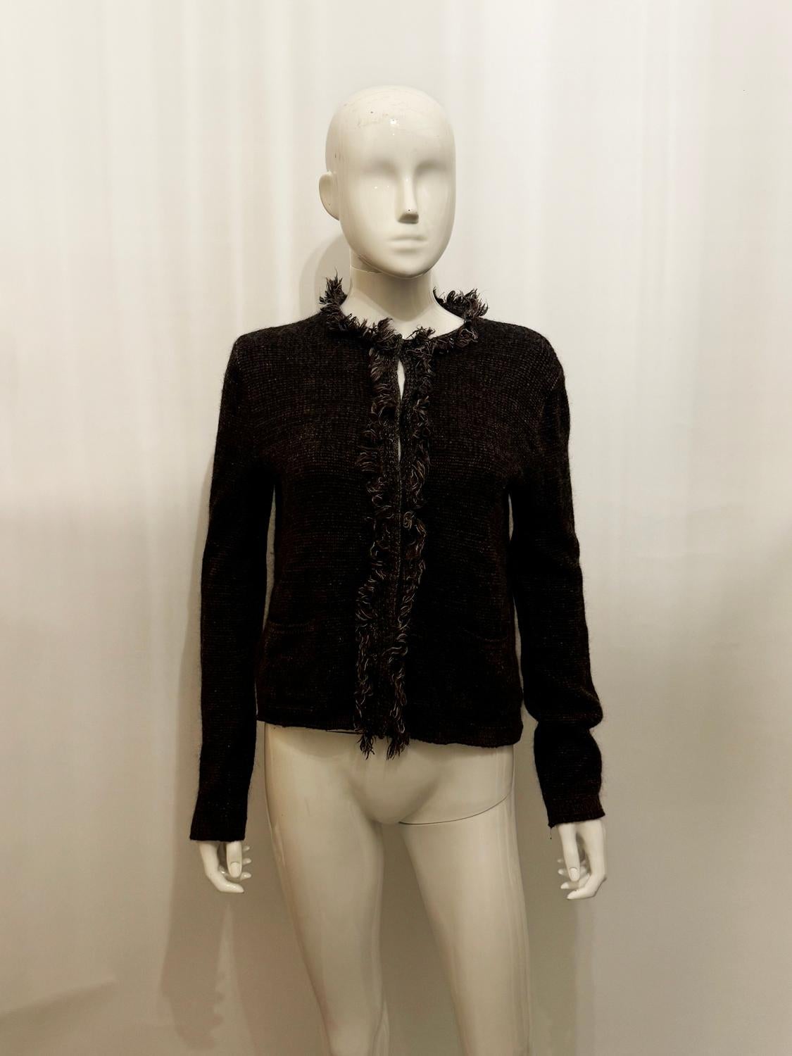 Prada Chanel Style Cardigan /Jacket Bon état - En vente à London, GB