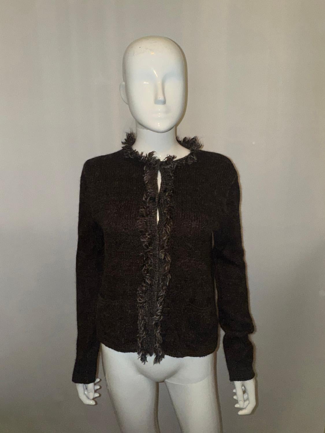 Prada Chanel Style Cardigan /Jacket en vente 2