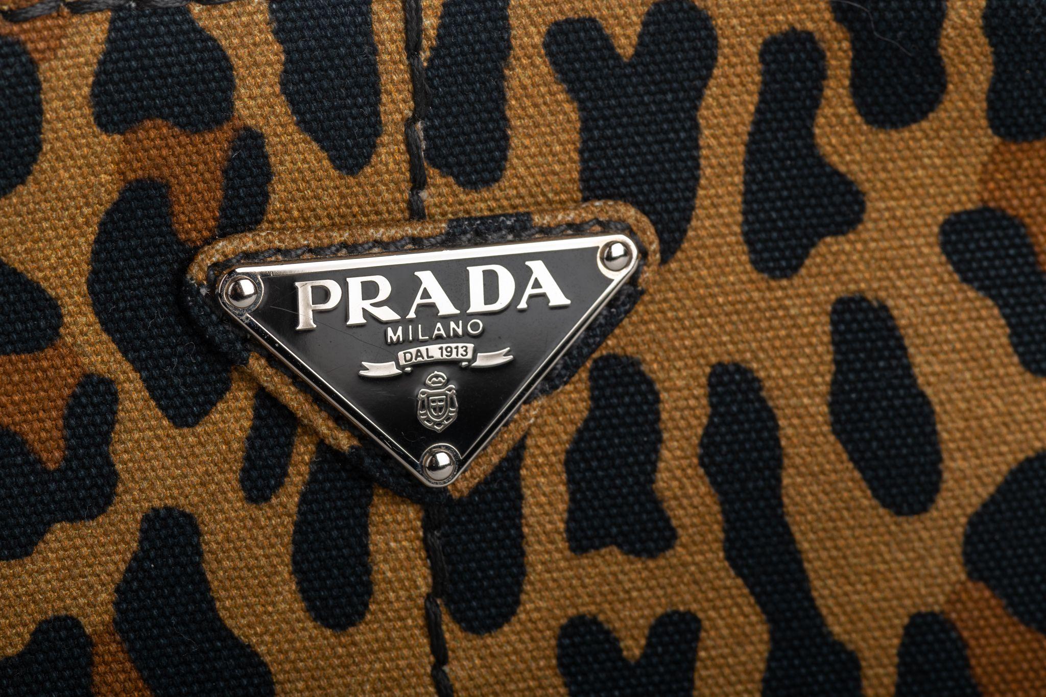 Prada Cheetah Print 2 Way Handbag 3