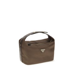 Prada Chérie Shoulder Bag — Brown