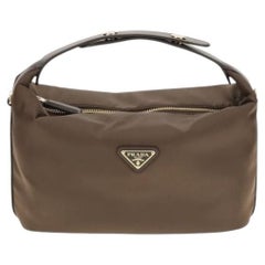 Prada Chérie Shoulder Bag — Brown