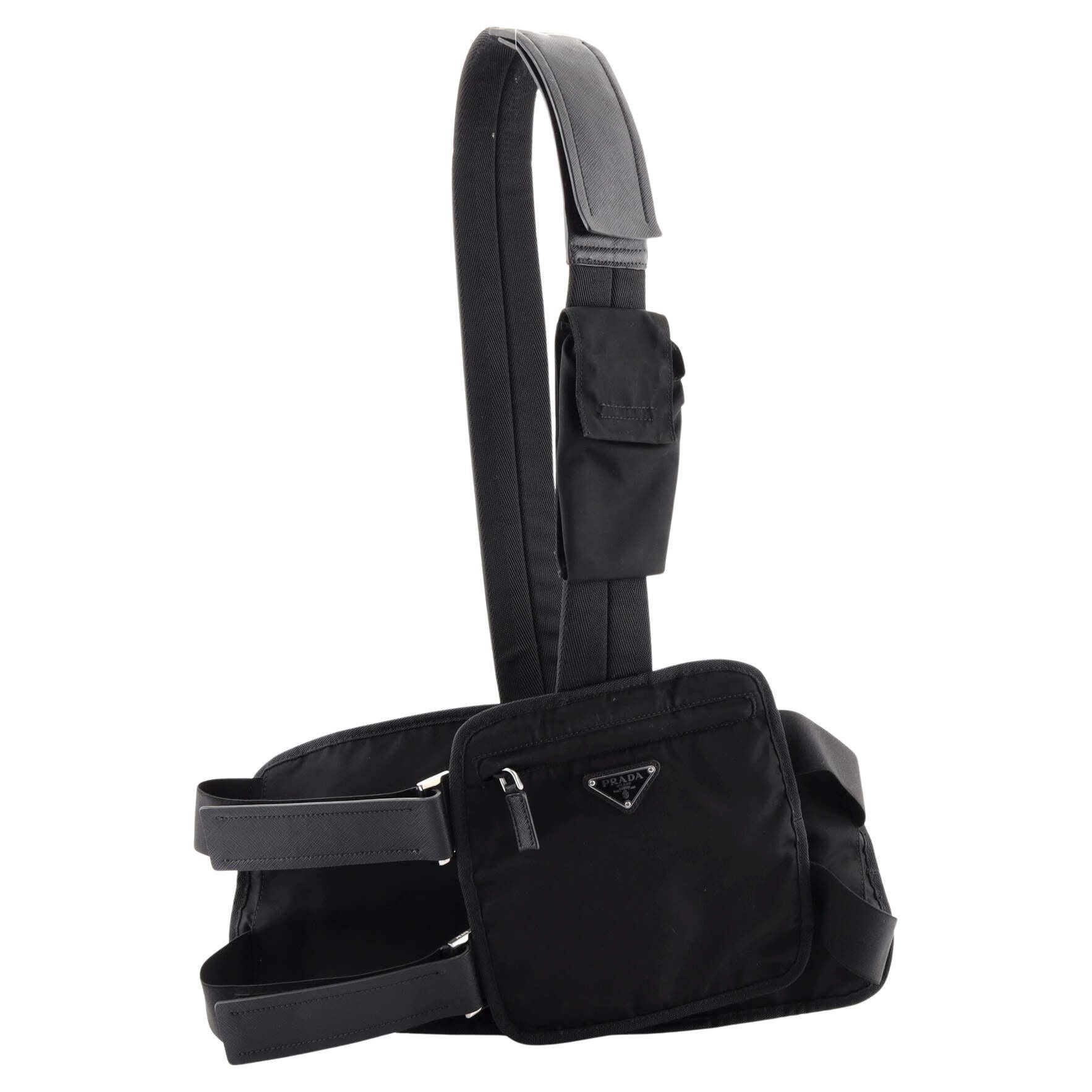 Prada Chest Rig Harness Bag Tessuto