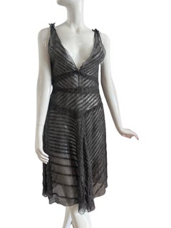 Prada Chiffon Silk and Mohair Dress