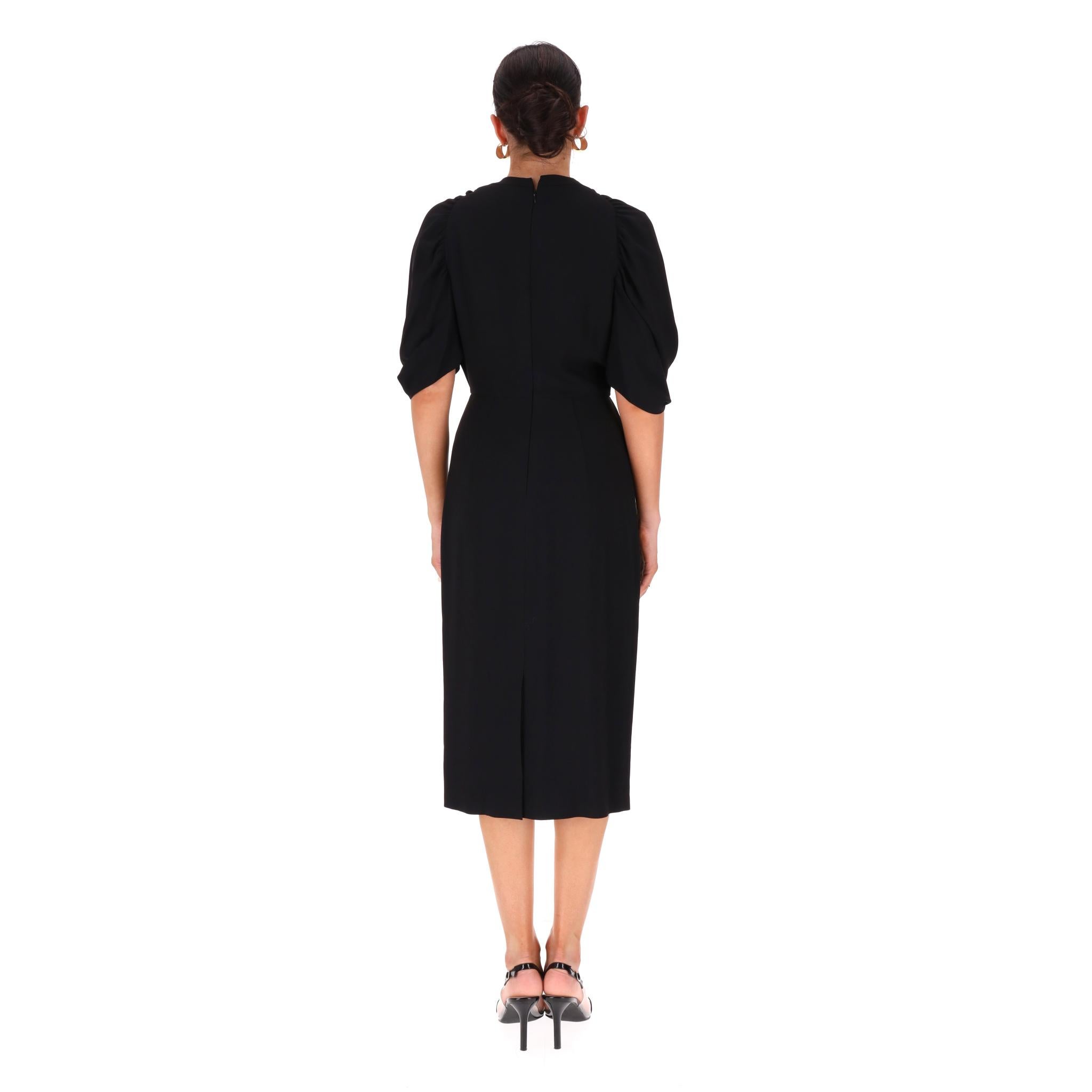 Prada Cinched-Waist Sheath Dress In Excellent Condition For Sale In London, GB