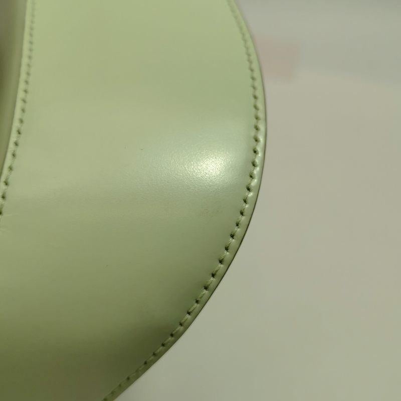 Prada Cleo Green Smooth Leather Shoulder Bag 7
