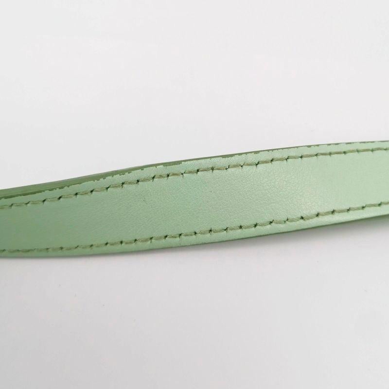 Prada Cleo Green Smooth Leather Shoulder Bag 9