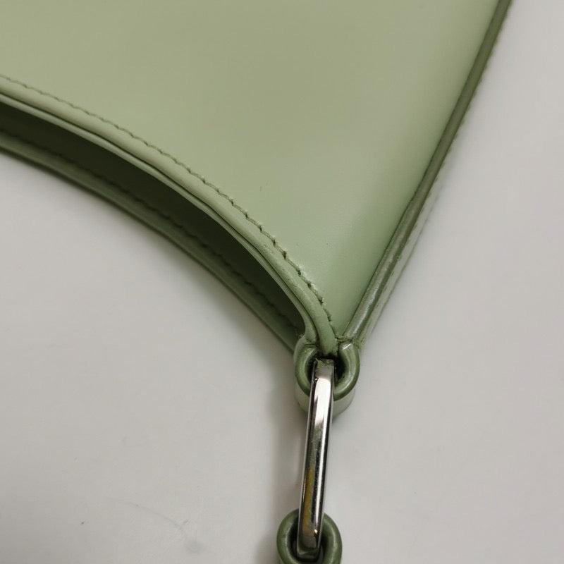 Prada Cleo Green Smooth Leather Shoulder Bag 8