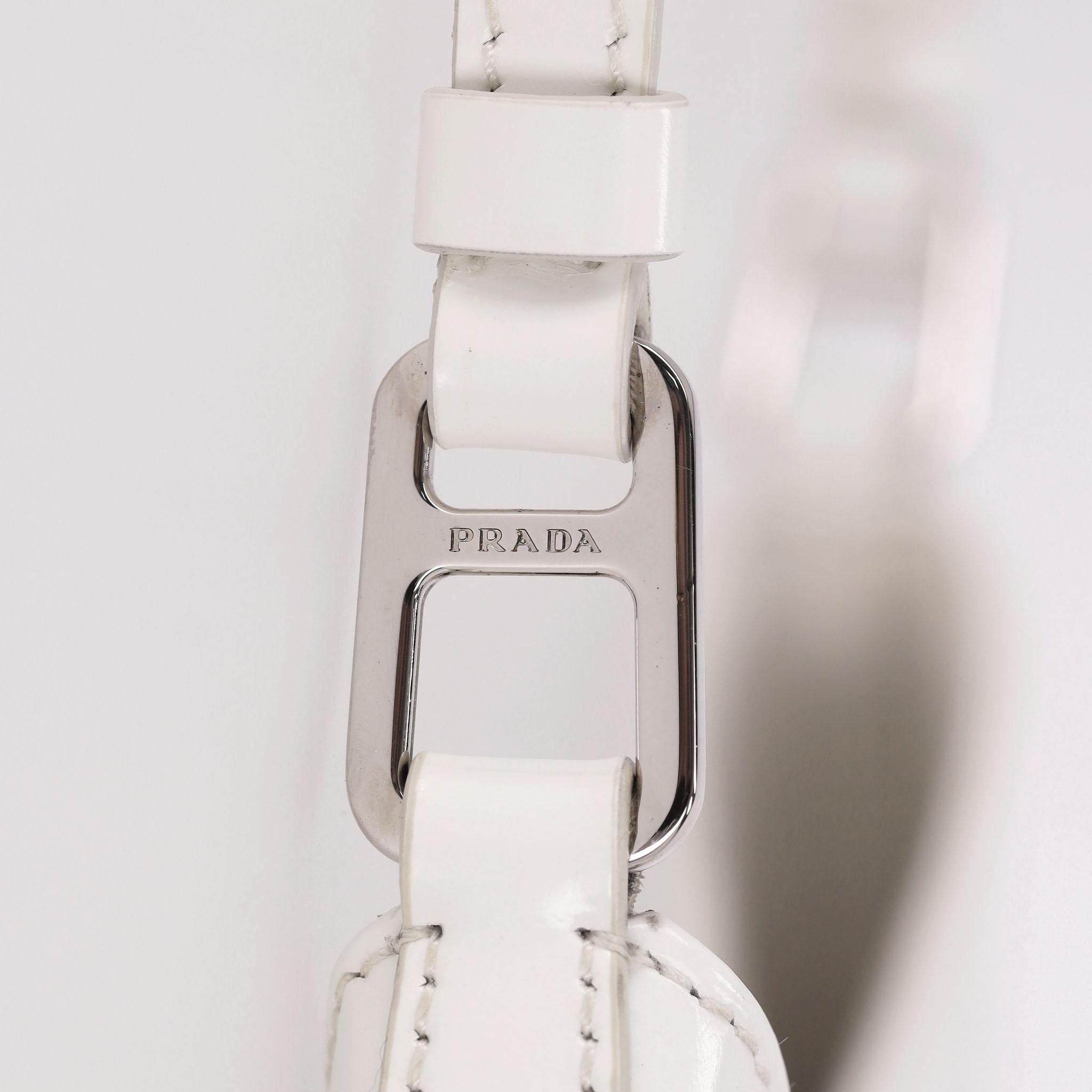 Prada Cleo Leather Shoulder Bag For Sale 3