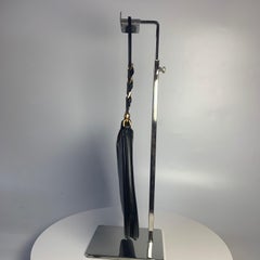 Prada Cleo Vintage Black Leather Gold Hardware