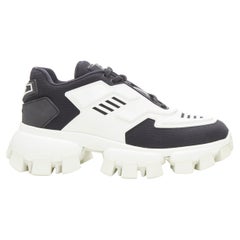 PRADA Cloudbust Thunder black white lug sole chunky sneaker EU37.5