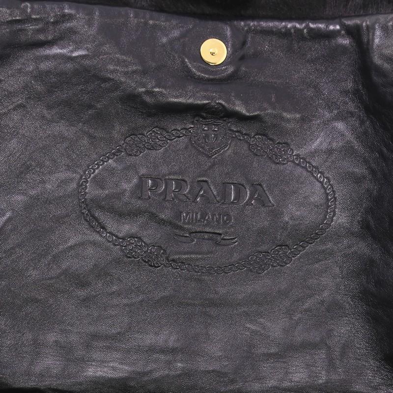 Prada Clutch Faux Fur Oversized 3