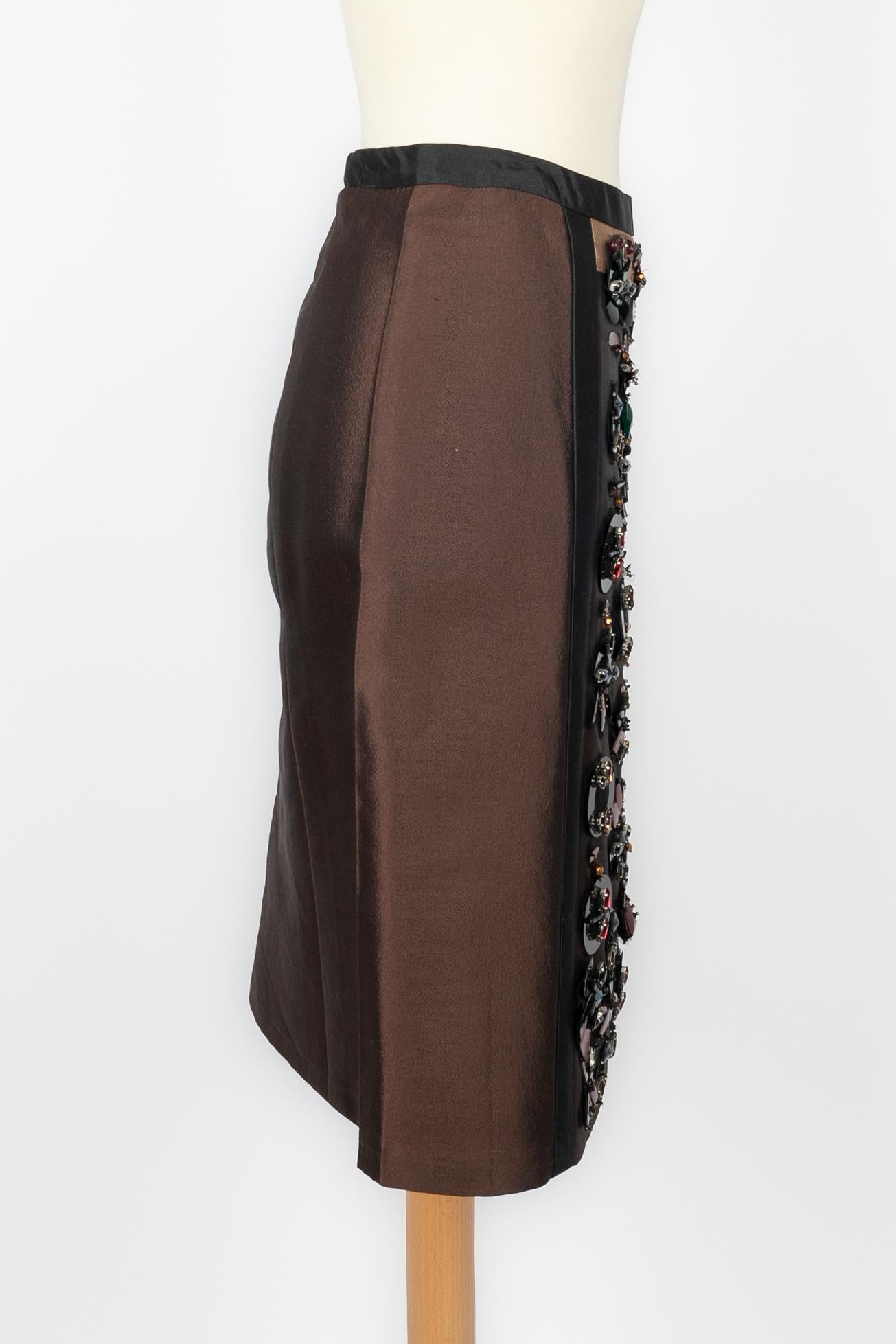 Prada coat and skirt Summer 2005 In Excellent Condition For Sale In SAINT-OUEN-SUR-SEINE, FR