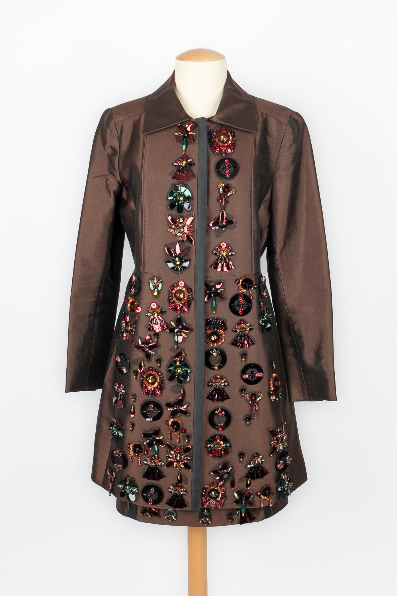 Prada coat and skirt Summer 2005 For Sale 1