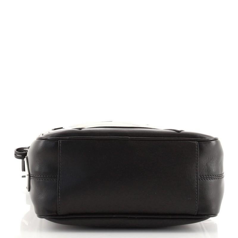 Prada Comic Messenger Printed Leather Medium In Good Condition In NY, NY