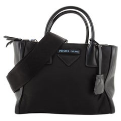 Prada Concept Double Zip Tote Tessuto Small
