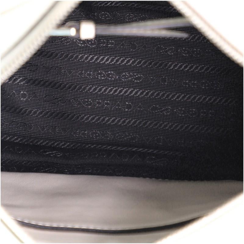 Prada Concept Flap Shoulder Bag Leather Medium In Good Condition In NY, NY