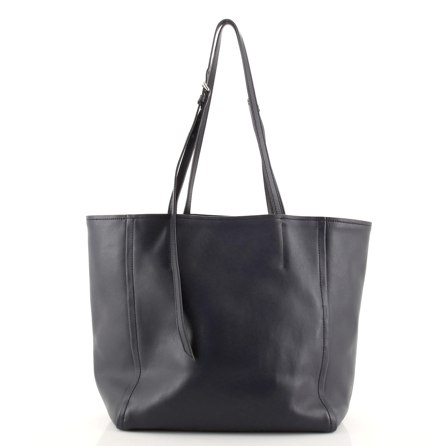 Prada Concept Open Tote Leather Small In Good Condition In NY, NY