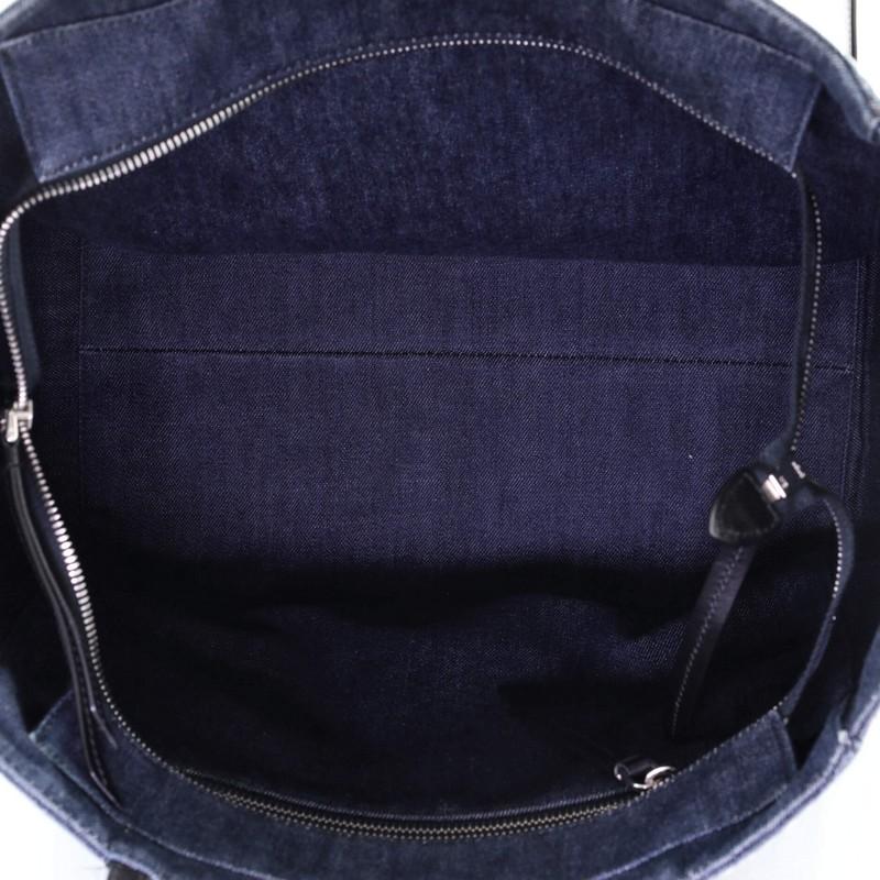Prada Concept Shopper Tote Stitched Denim Small at 1stDibs prada