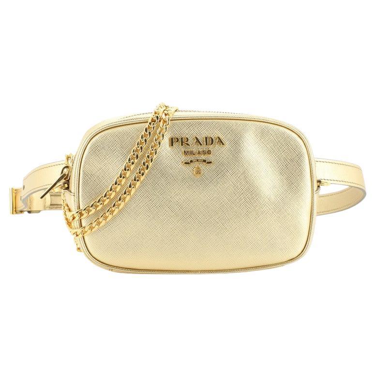 Prada Convertible Belt Bag Saffiano Leather Small