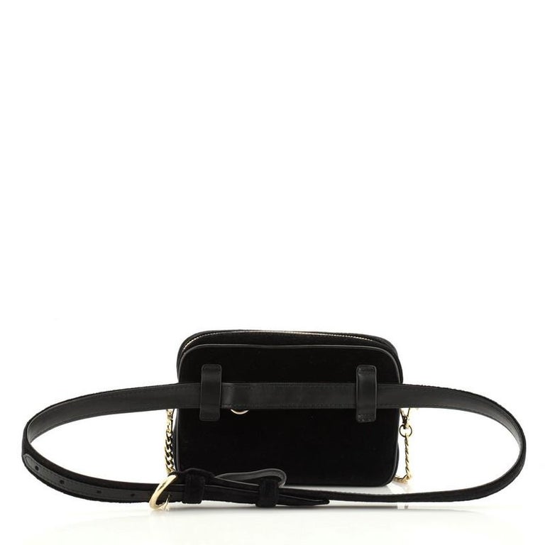 prada belt bag white